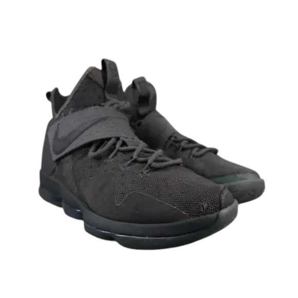 Nike Shoes Mens 9.5 Sneakers Lebron 14 Athletic Basketball Zero Dark Thirty 23 - Picture 15 of 15